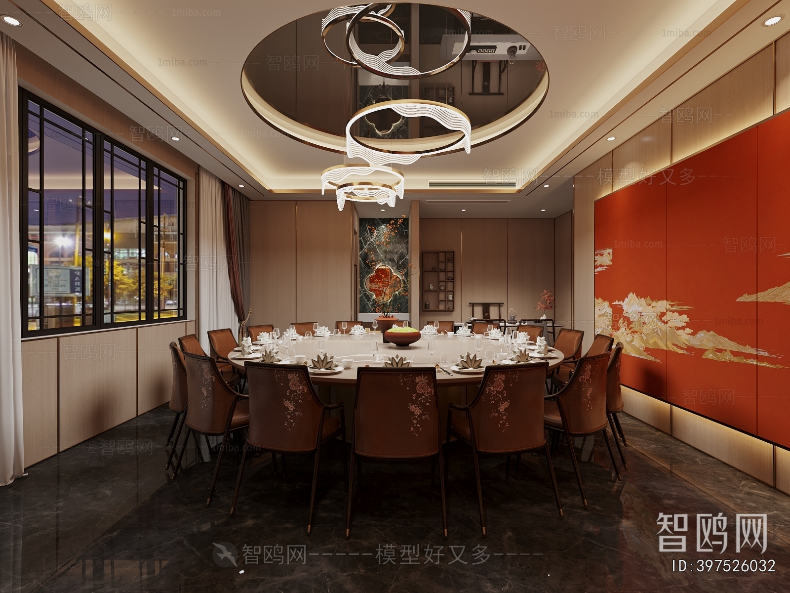 New Chinese Style Restaurant Box