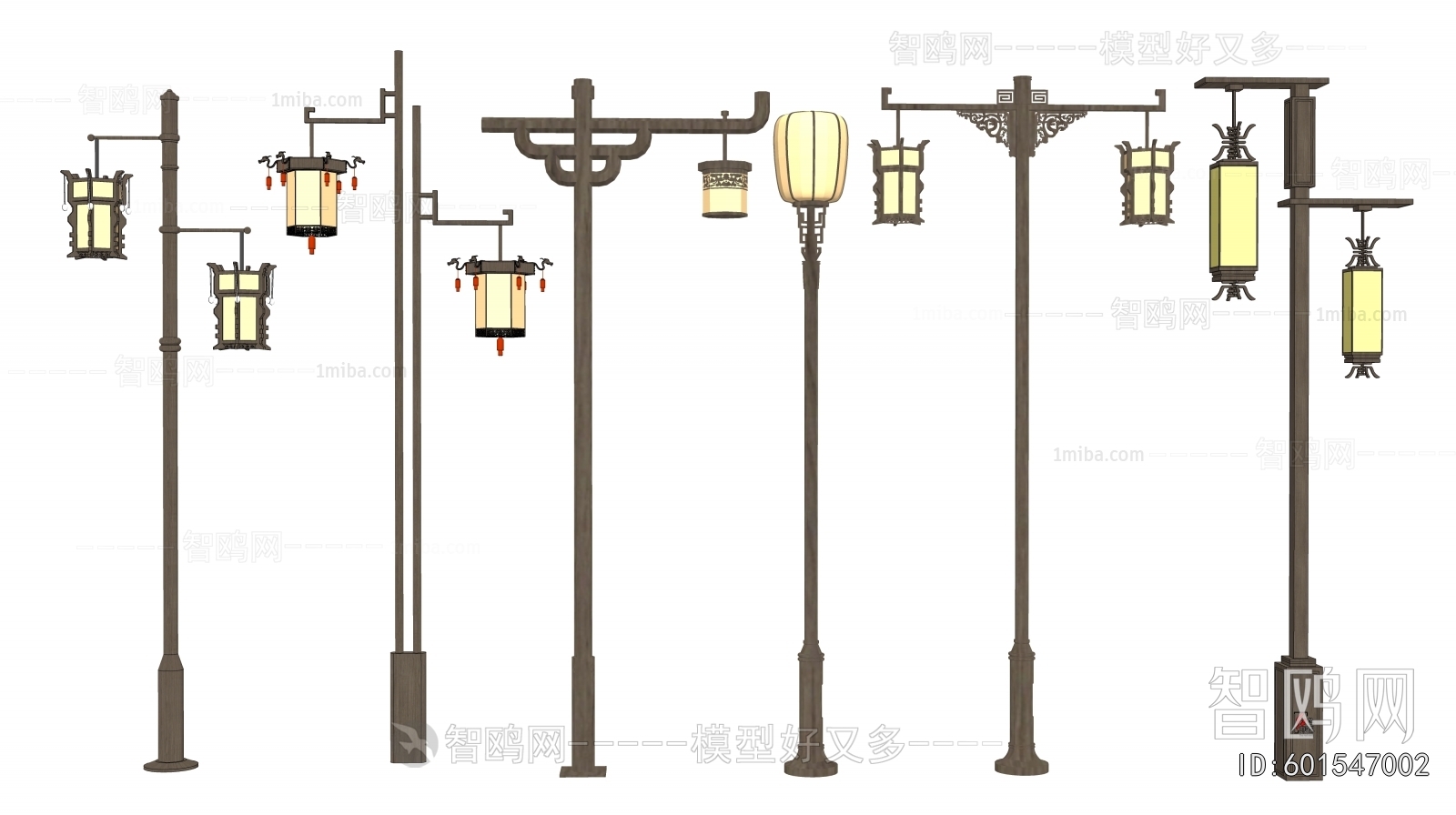 New Chinese Style Outdoor Light