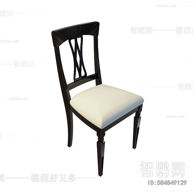 Simple European Style Dining Chair