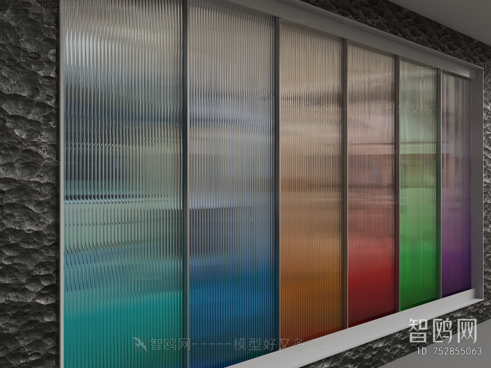 Modern Glass Screen Partition