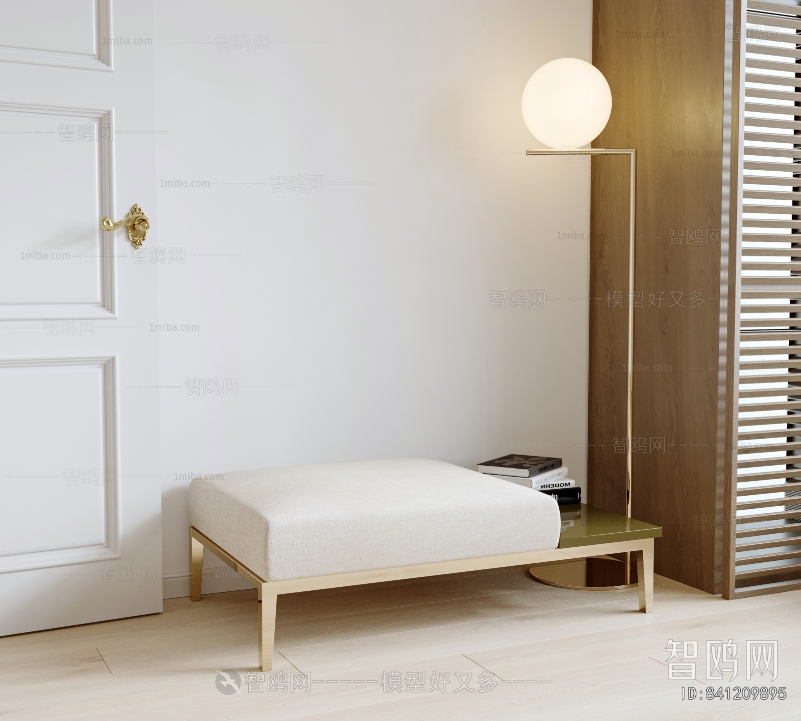 French Style Sofa Stool