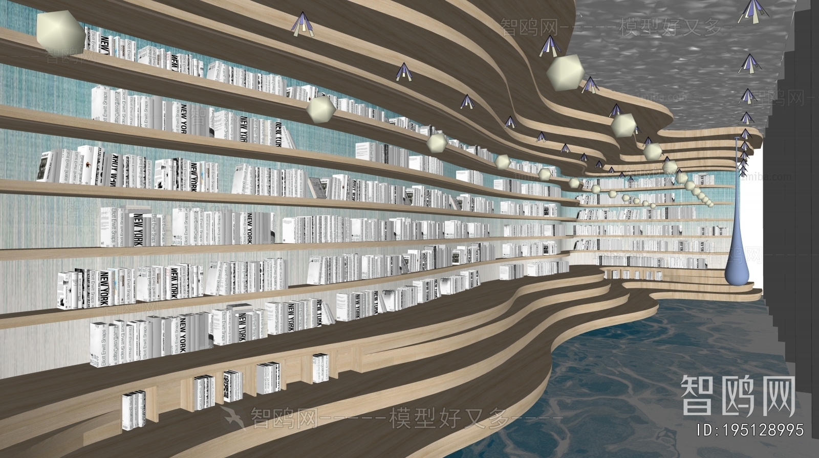 Modern Bookstore Book Bar