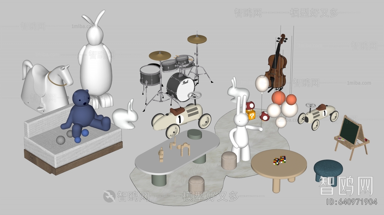 Modern Children's Table/chair