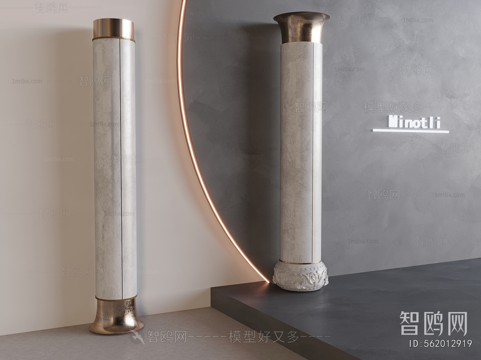 Chinese Style Column