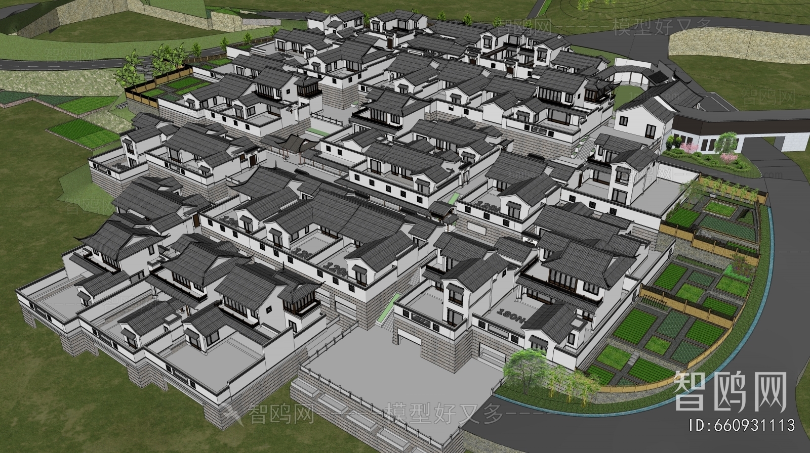 New Chinese Style Residential Building