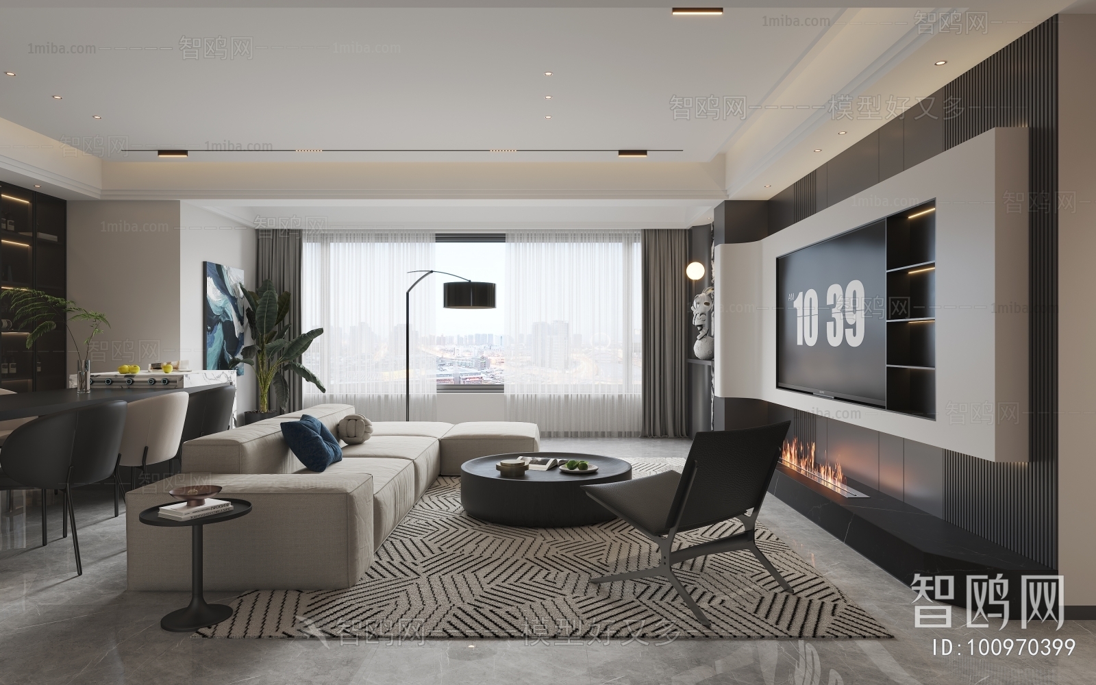 Modern A Living Room