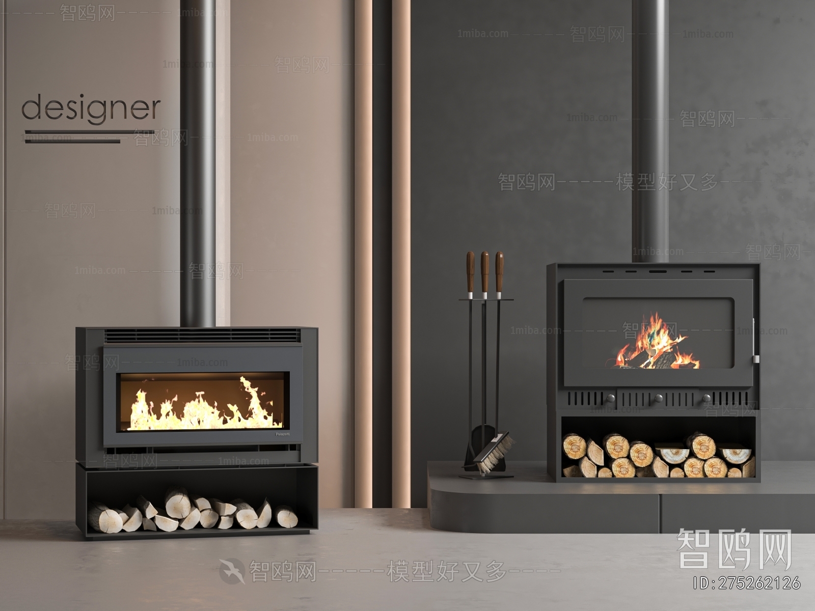 Modern Fireplace