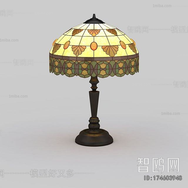 Mediterranean Style Table Lamp