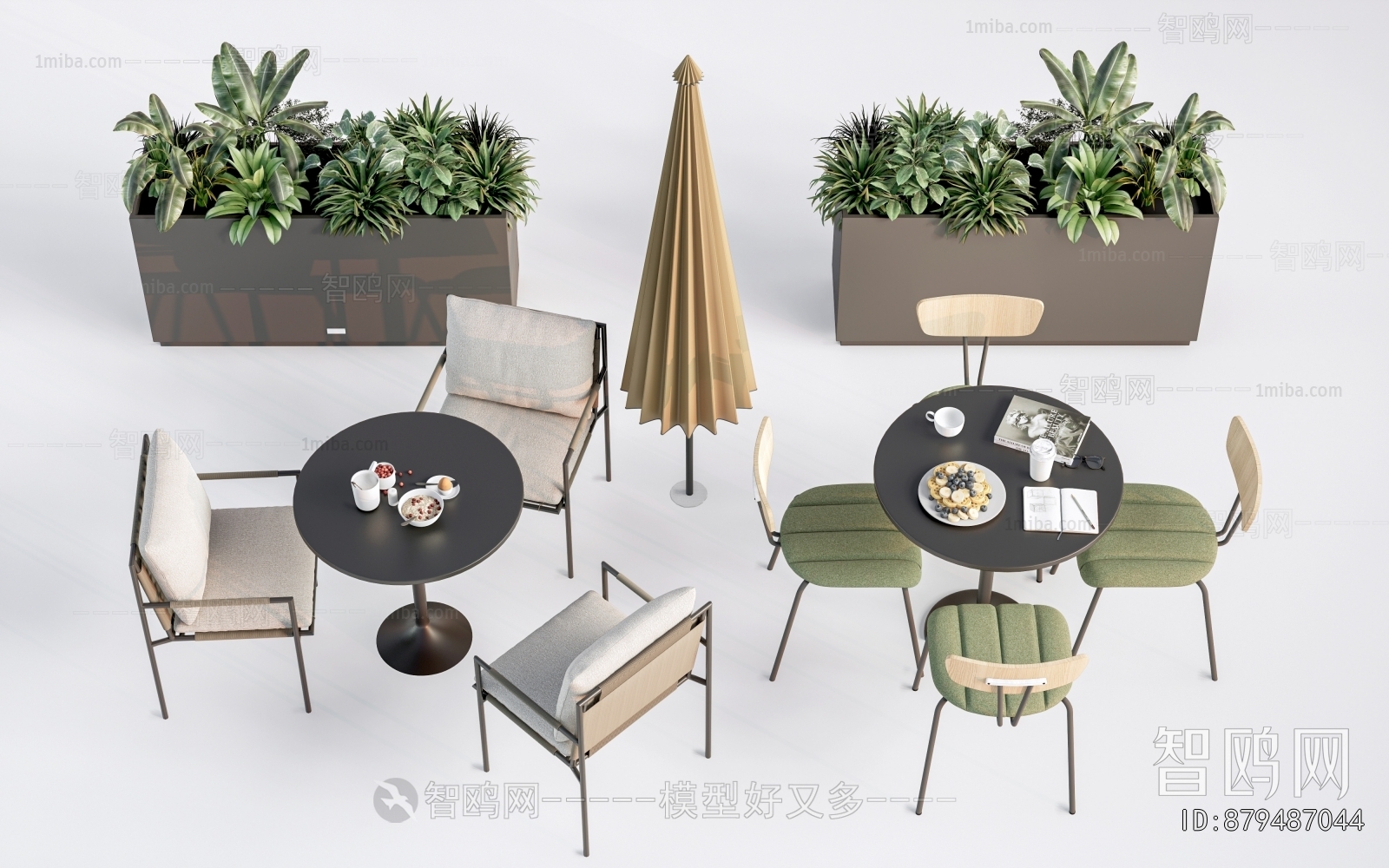 Modern Leisure Table And Chair