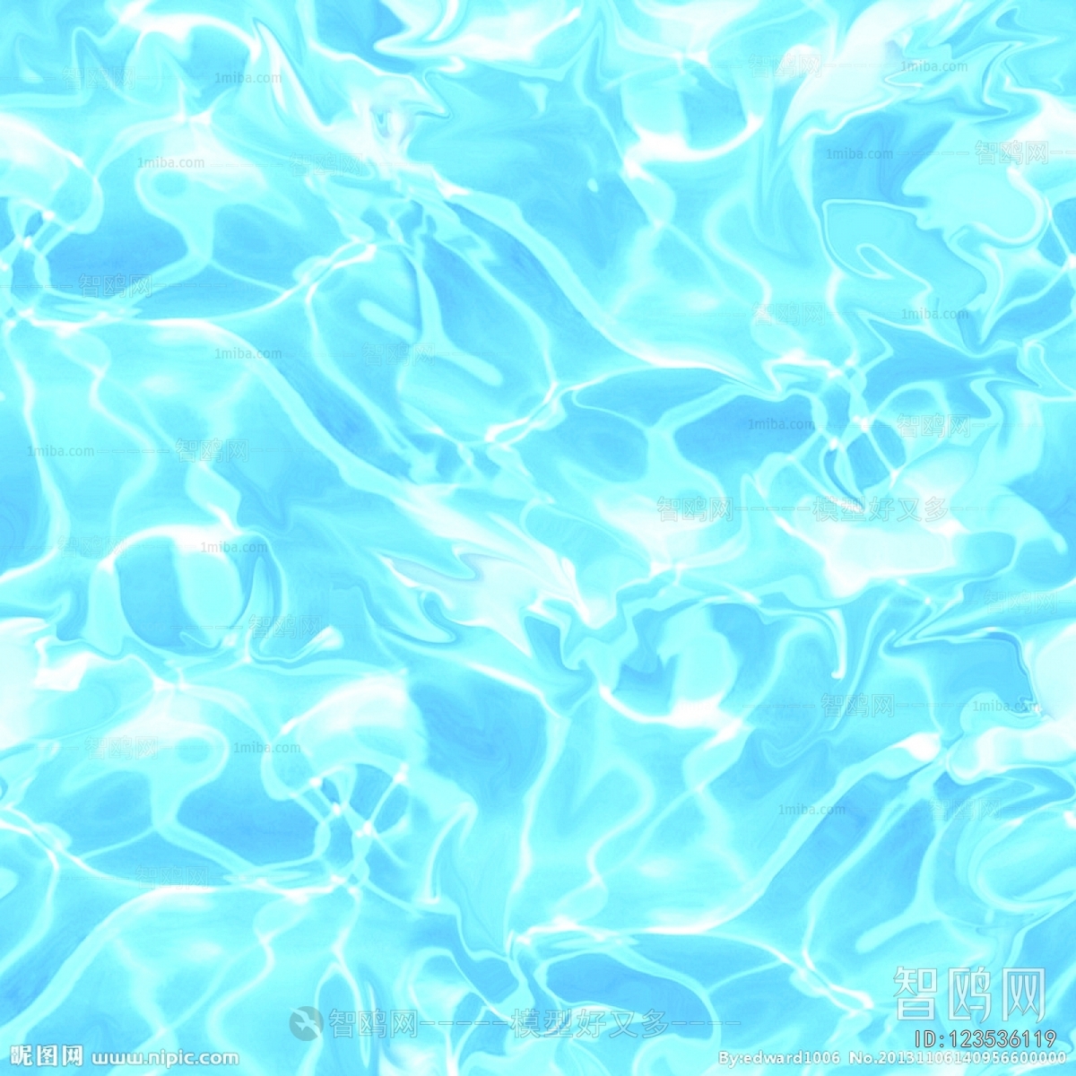 水波纹水景
