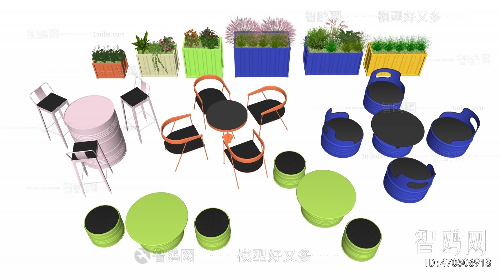 Modern Leisure Table And Chair