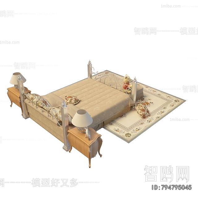 European Style Double Bed