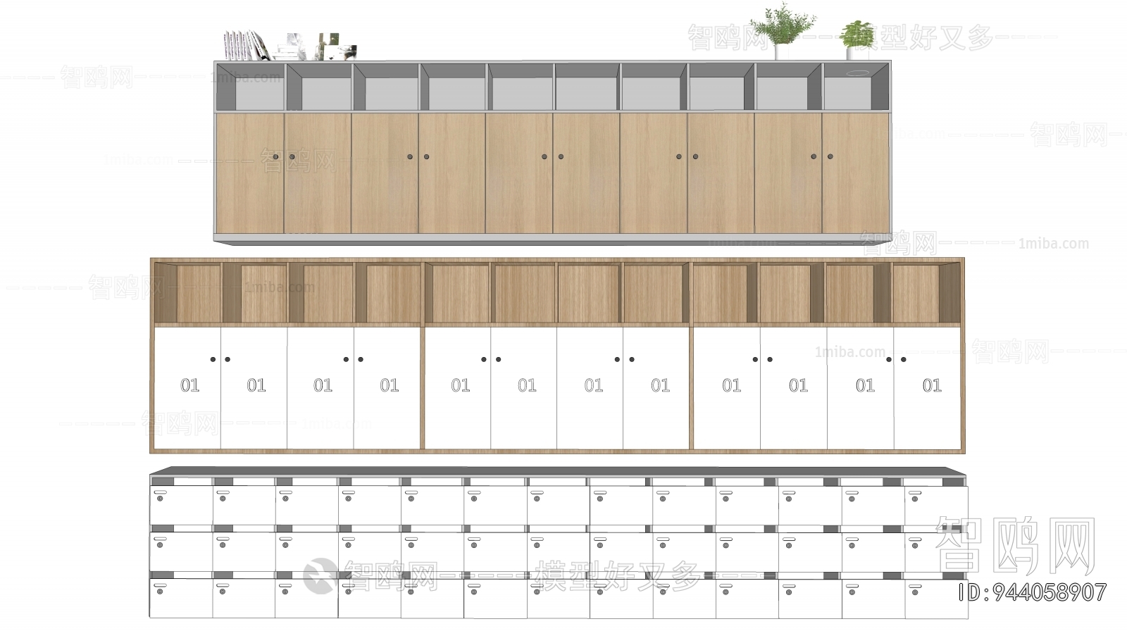 Modern Public Cabinet/lock Cabinet