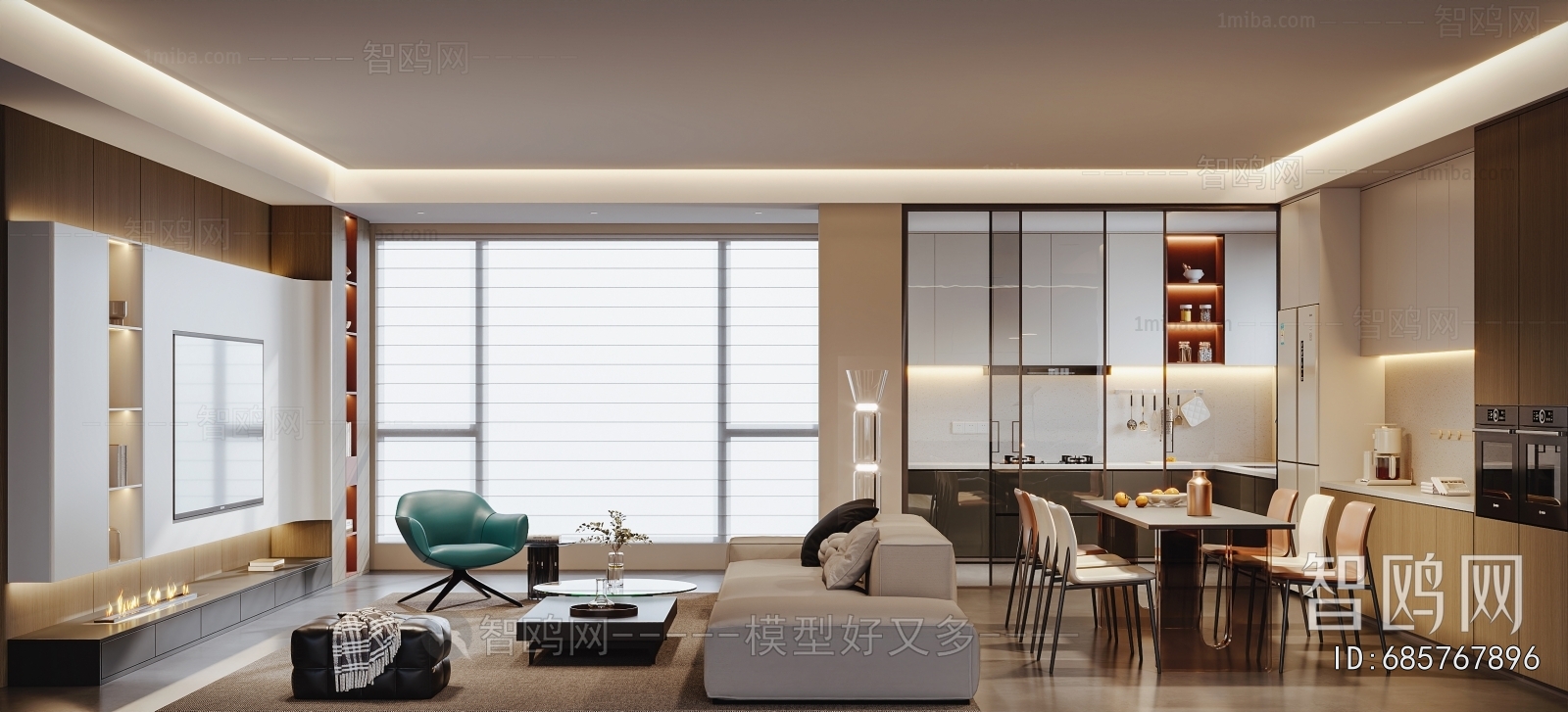 Modern A Living Room