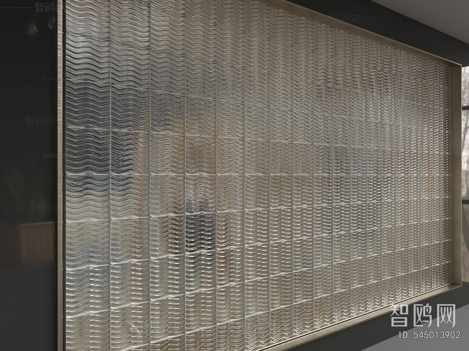 Modern Glass Screen Partition
