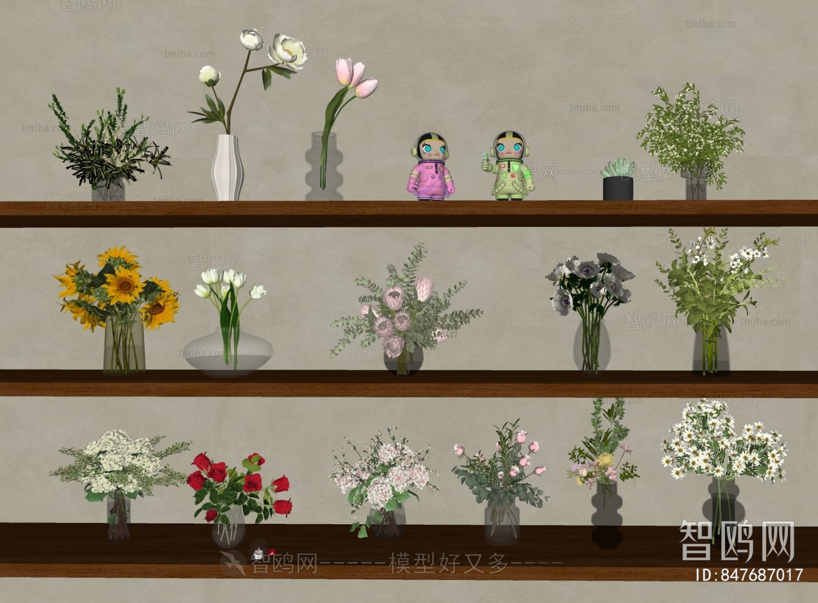 Modern Flower Arrangement