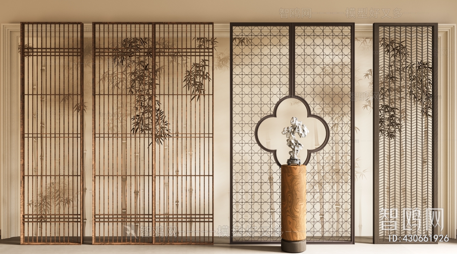 New Chinese Style Partition