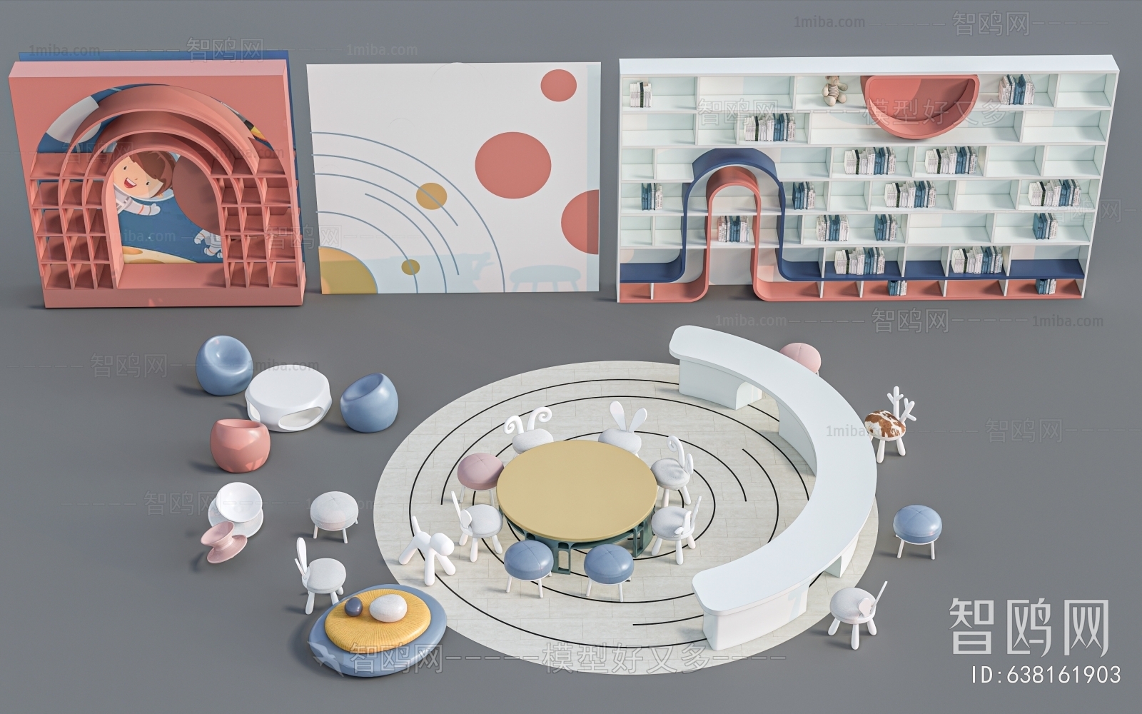 Modern Children's Table/chair