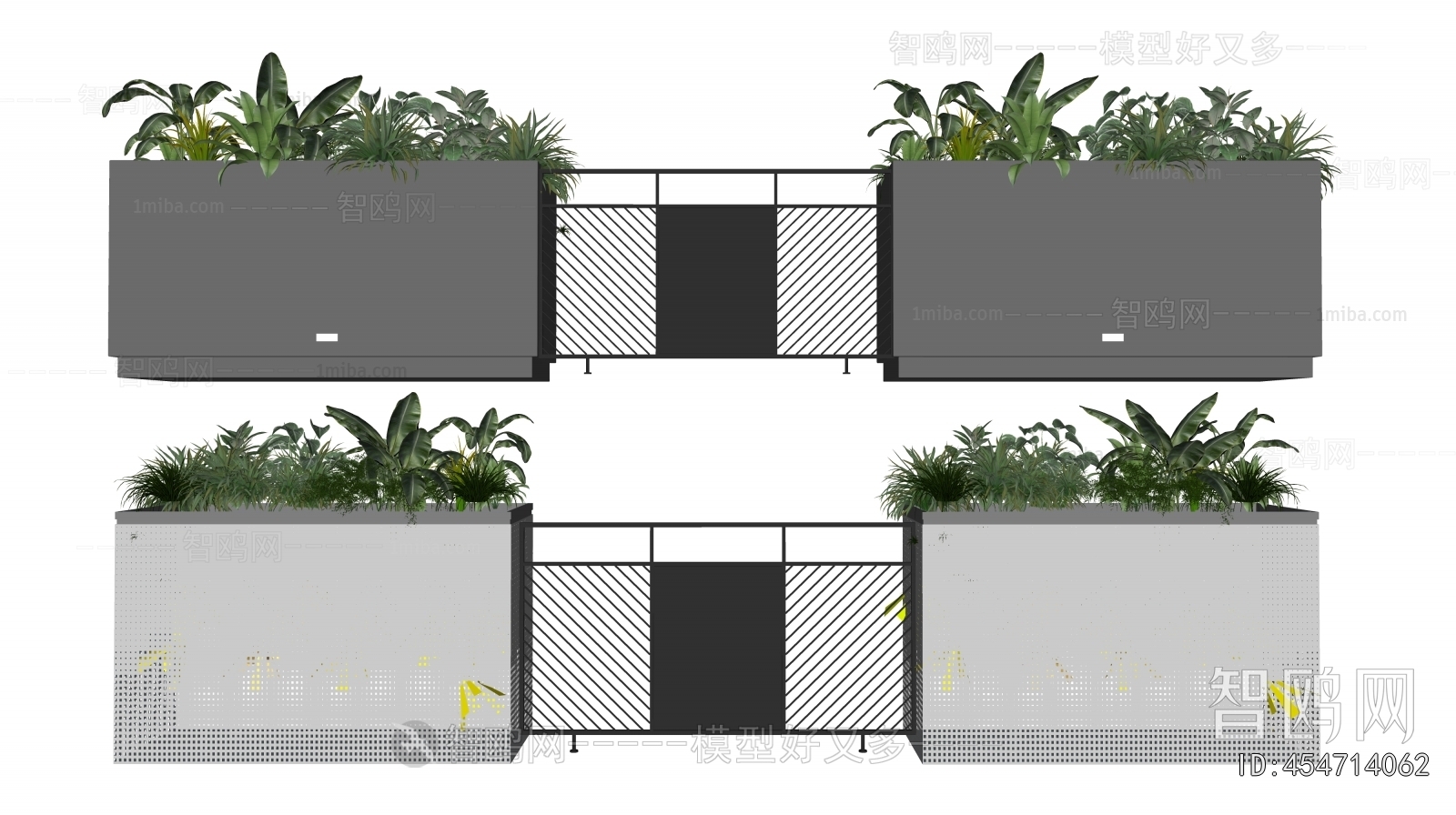 Modern Flower Bed, Flower Bowl, Flower Box