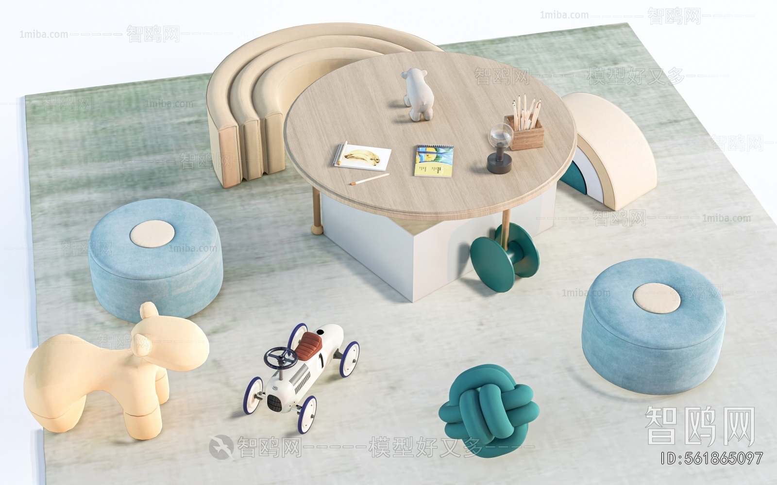 Modern Children's Table/chair