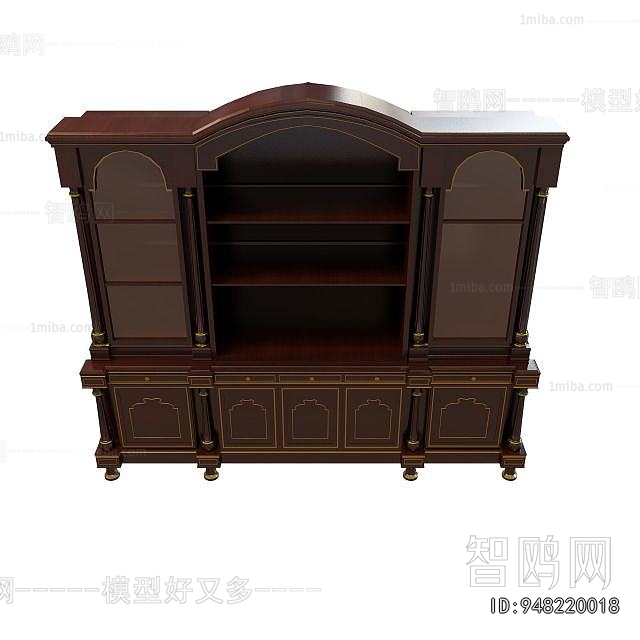 European Style Wine Cabinet