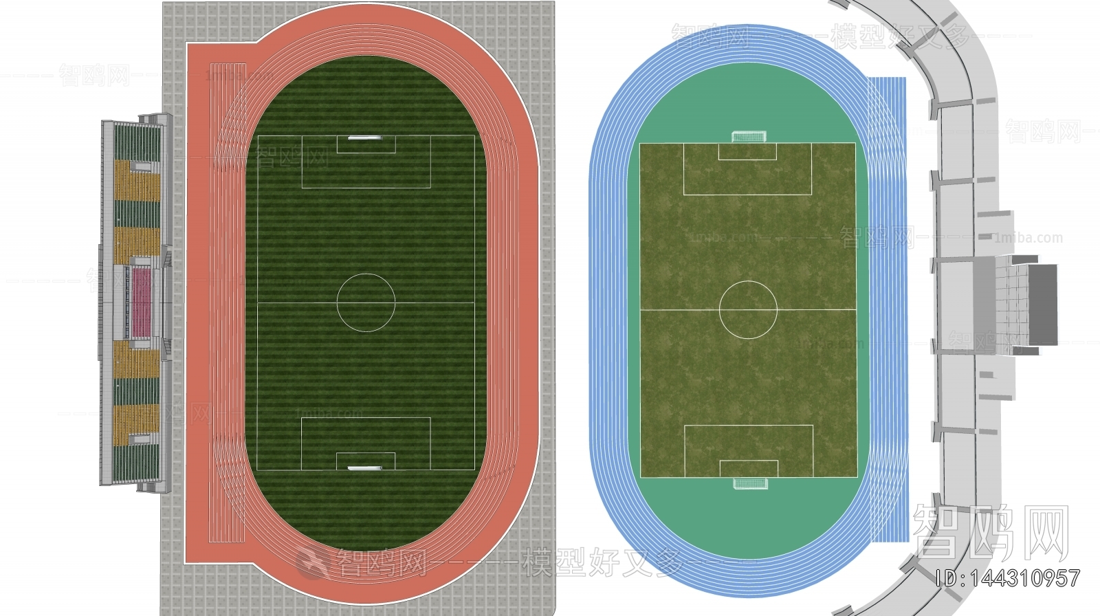 Modern Outdoor Sports Stadium