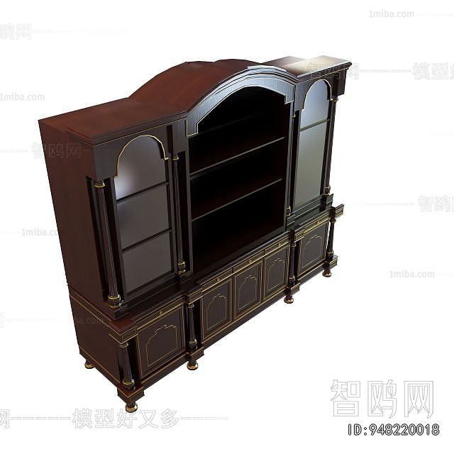 European Style Wine Cabinet