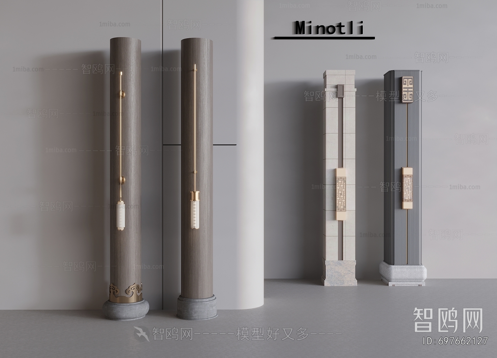 Chinese Style Column