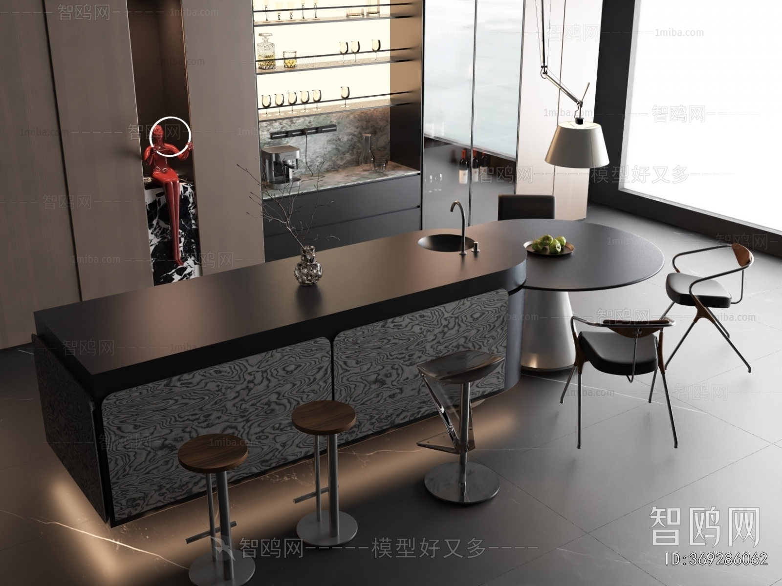 Modern Counter Bar
