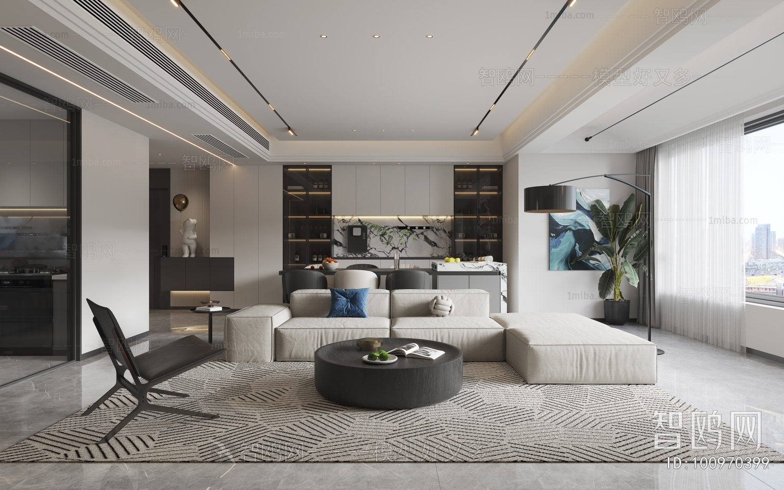 Modern A Living Room