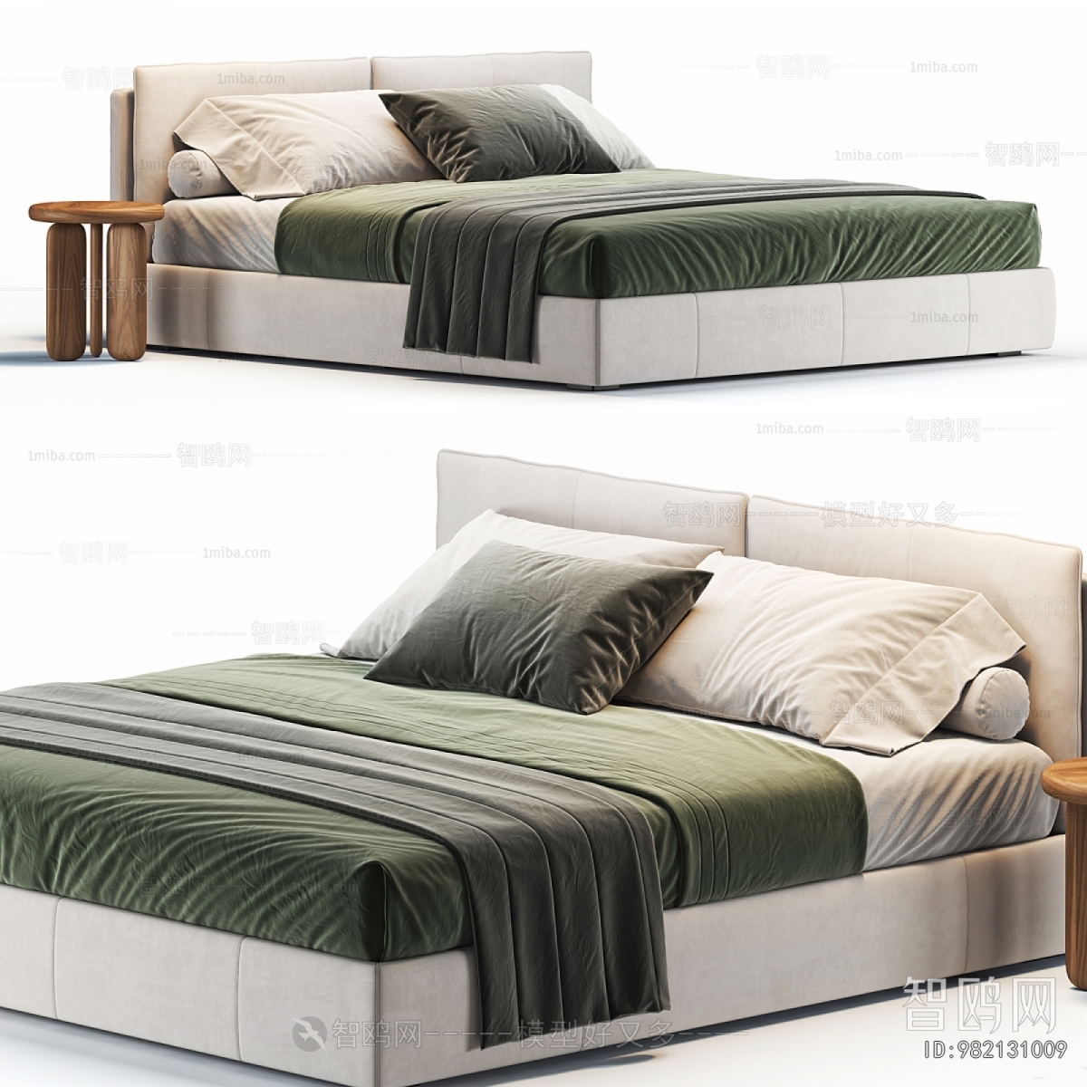 Modern Double Bed