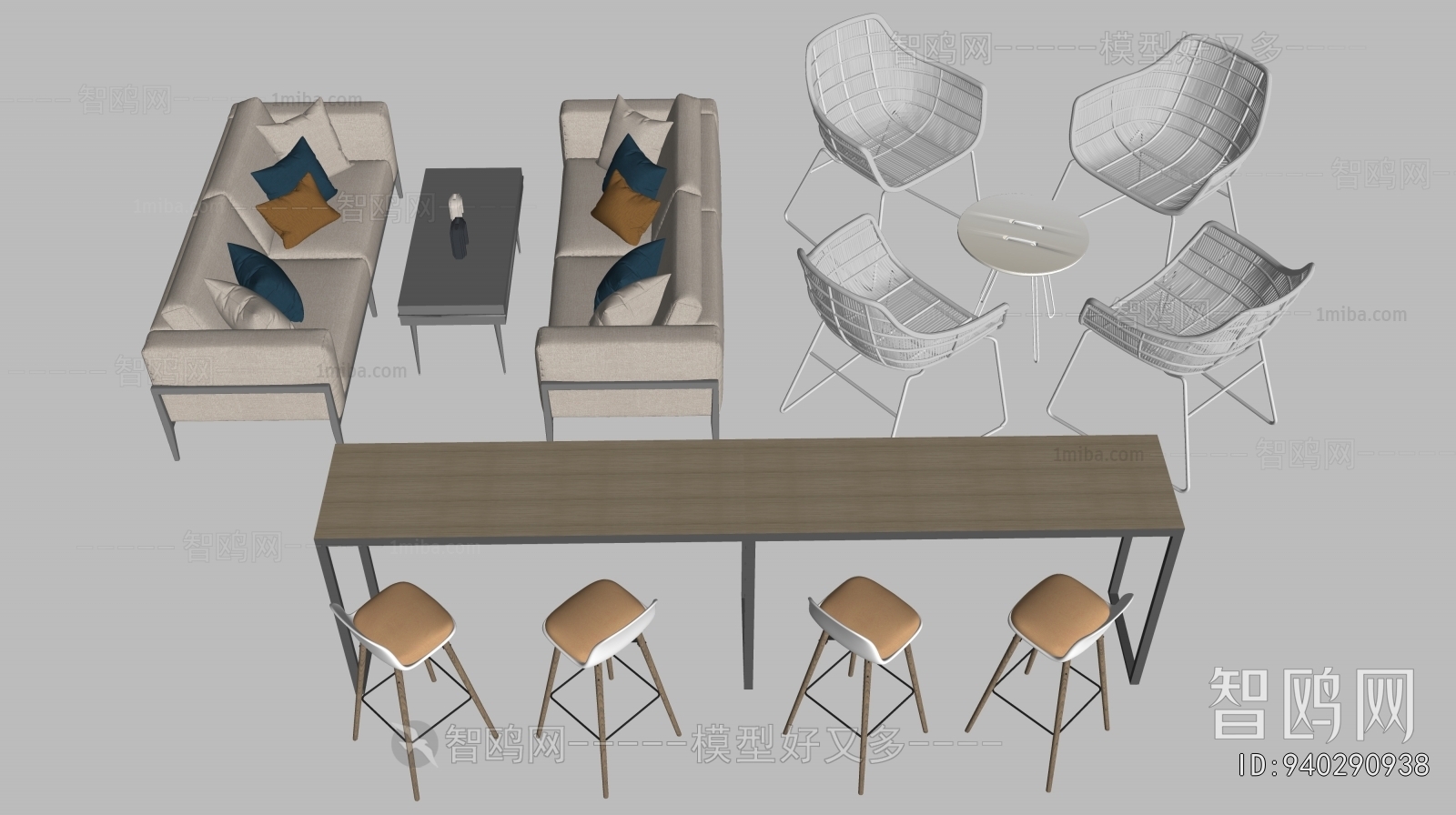 Modern Leisure Table And Chair