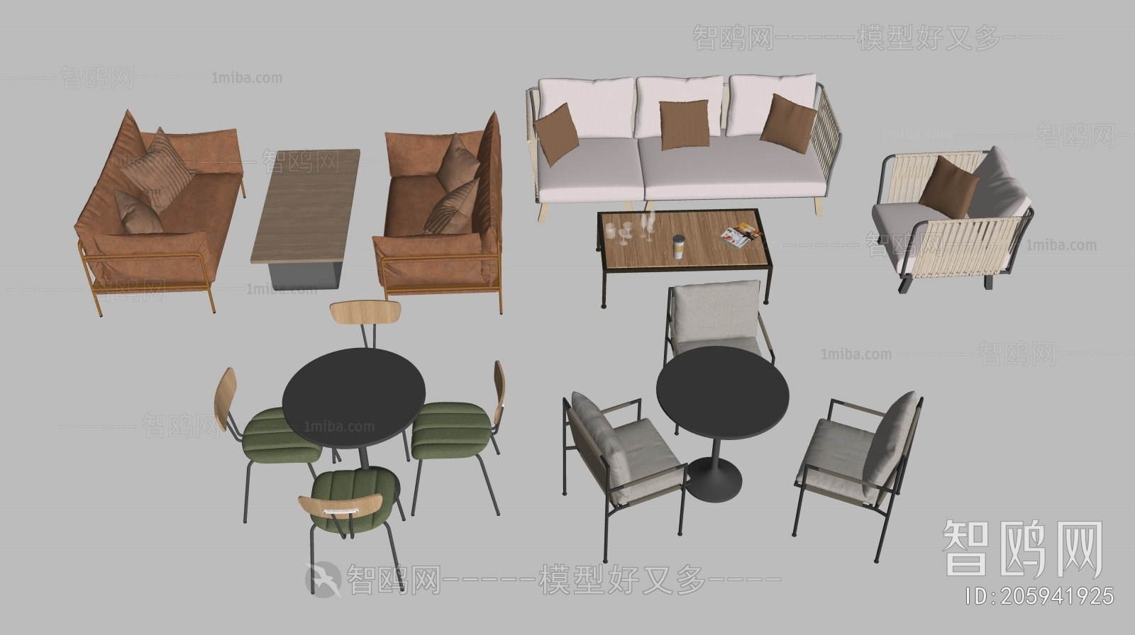 Modern Leisure Table And Chair