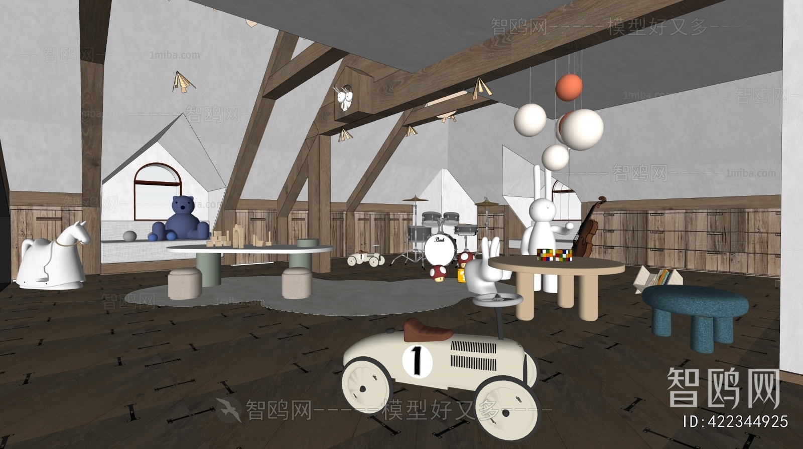 Modern Children's Playroom