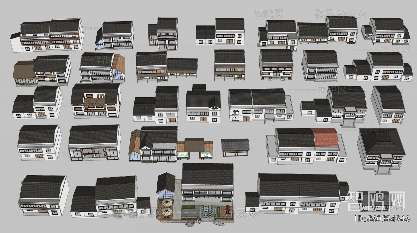 New Chinese Style Residential Building