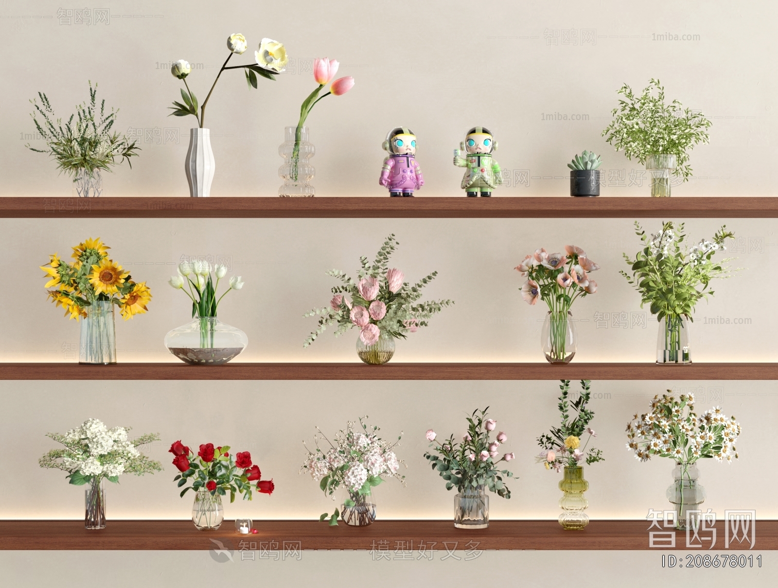 Modern Flower Arrangement