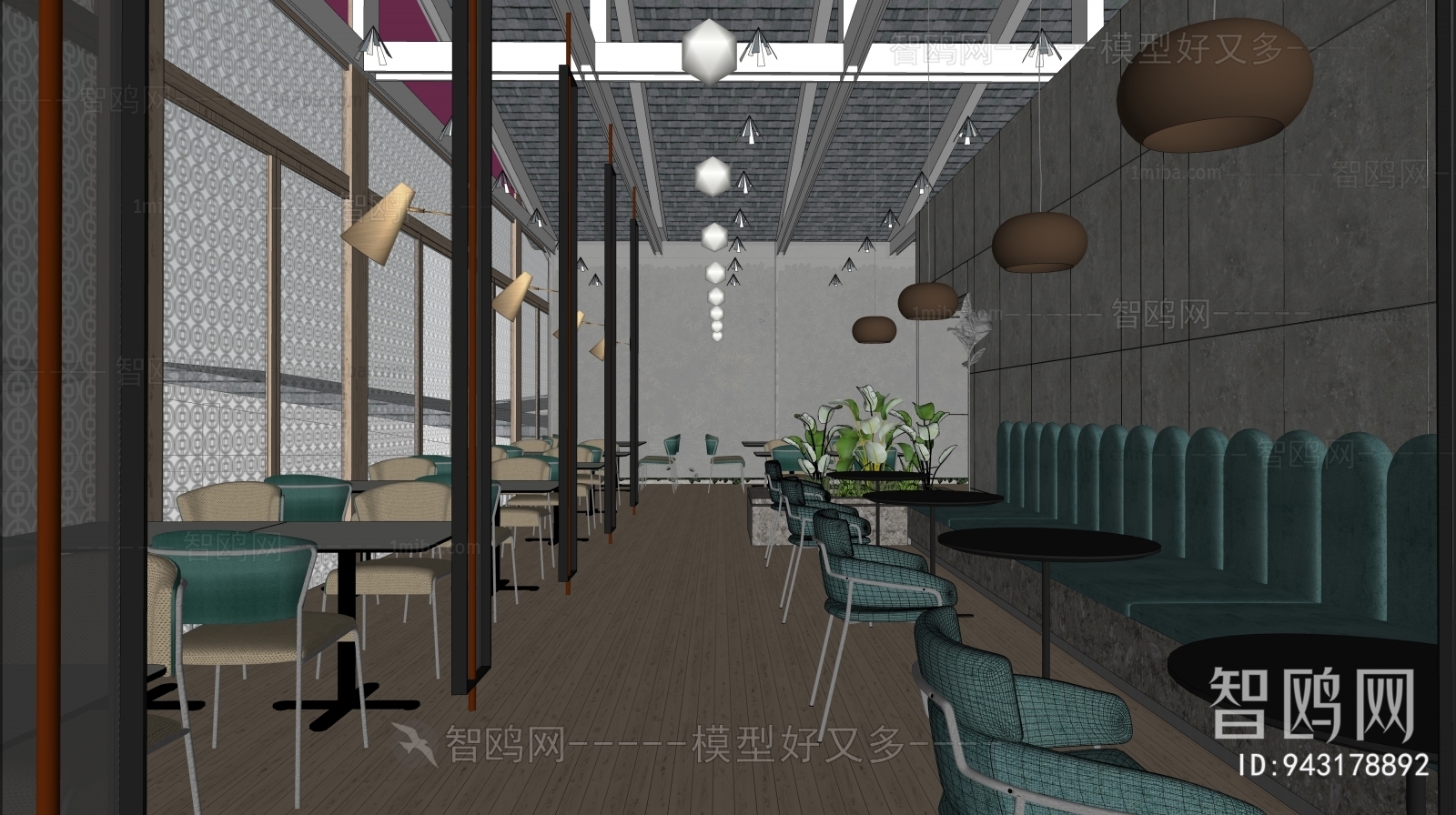 Industrial Style Restaurant