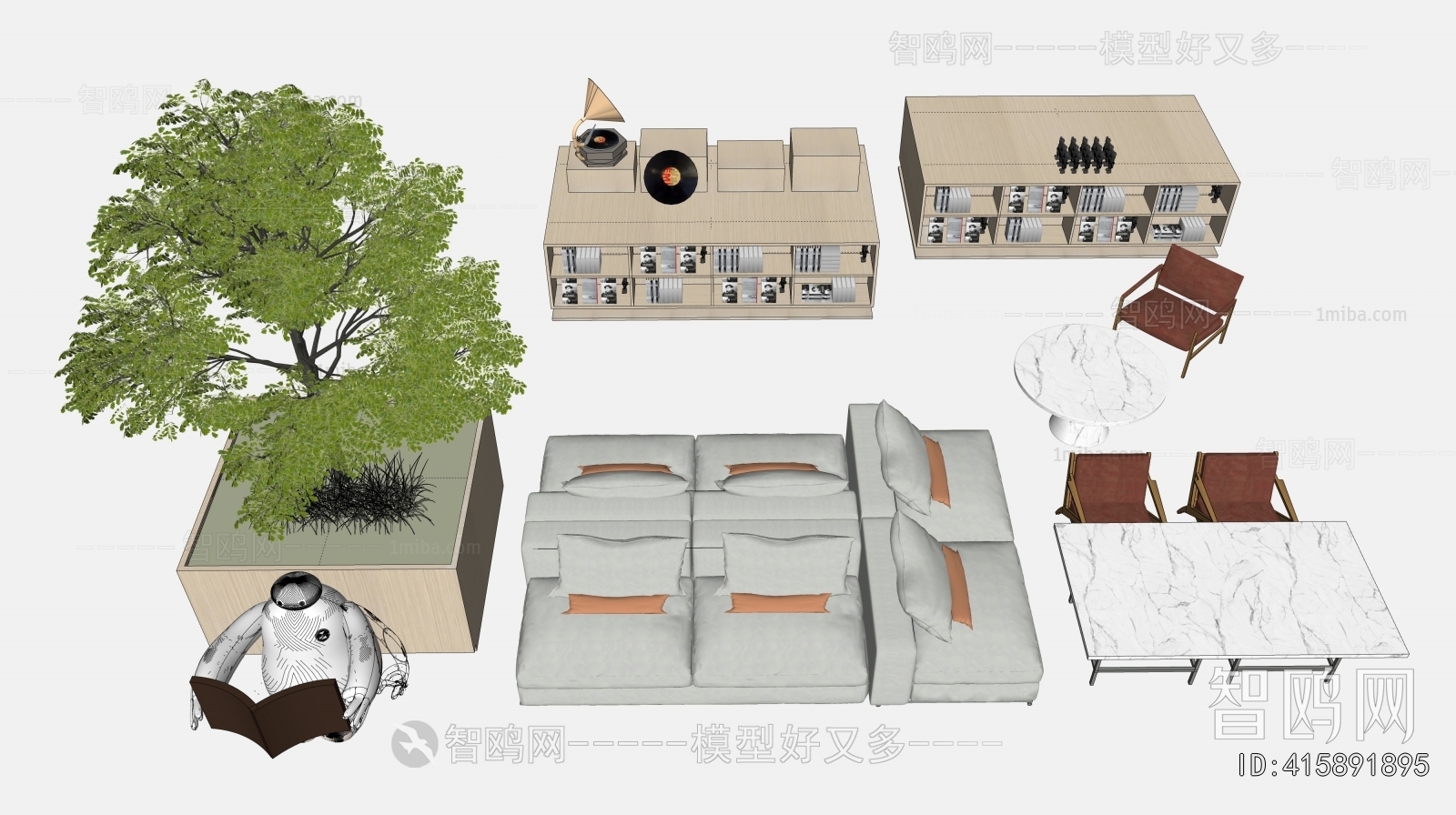 Modern Leisure Table And Chair