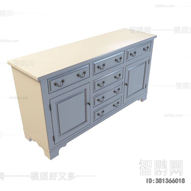 European Style Side Cabinet