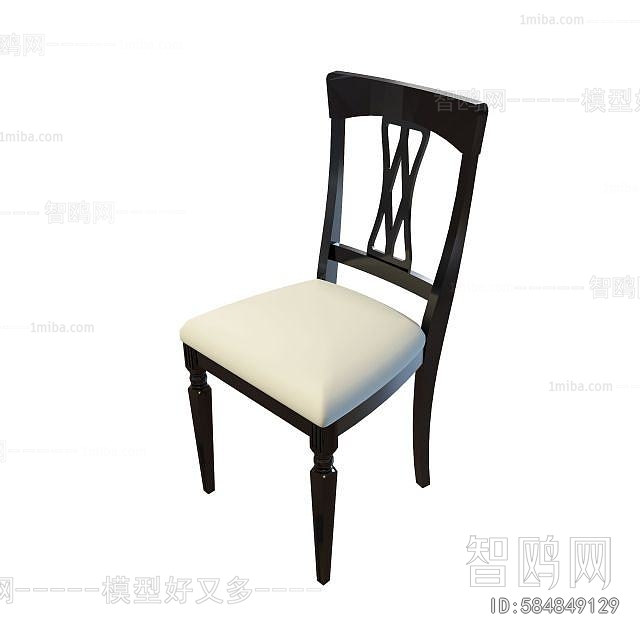 Simple European Style Dining Chair