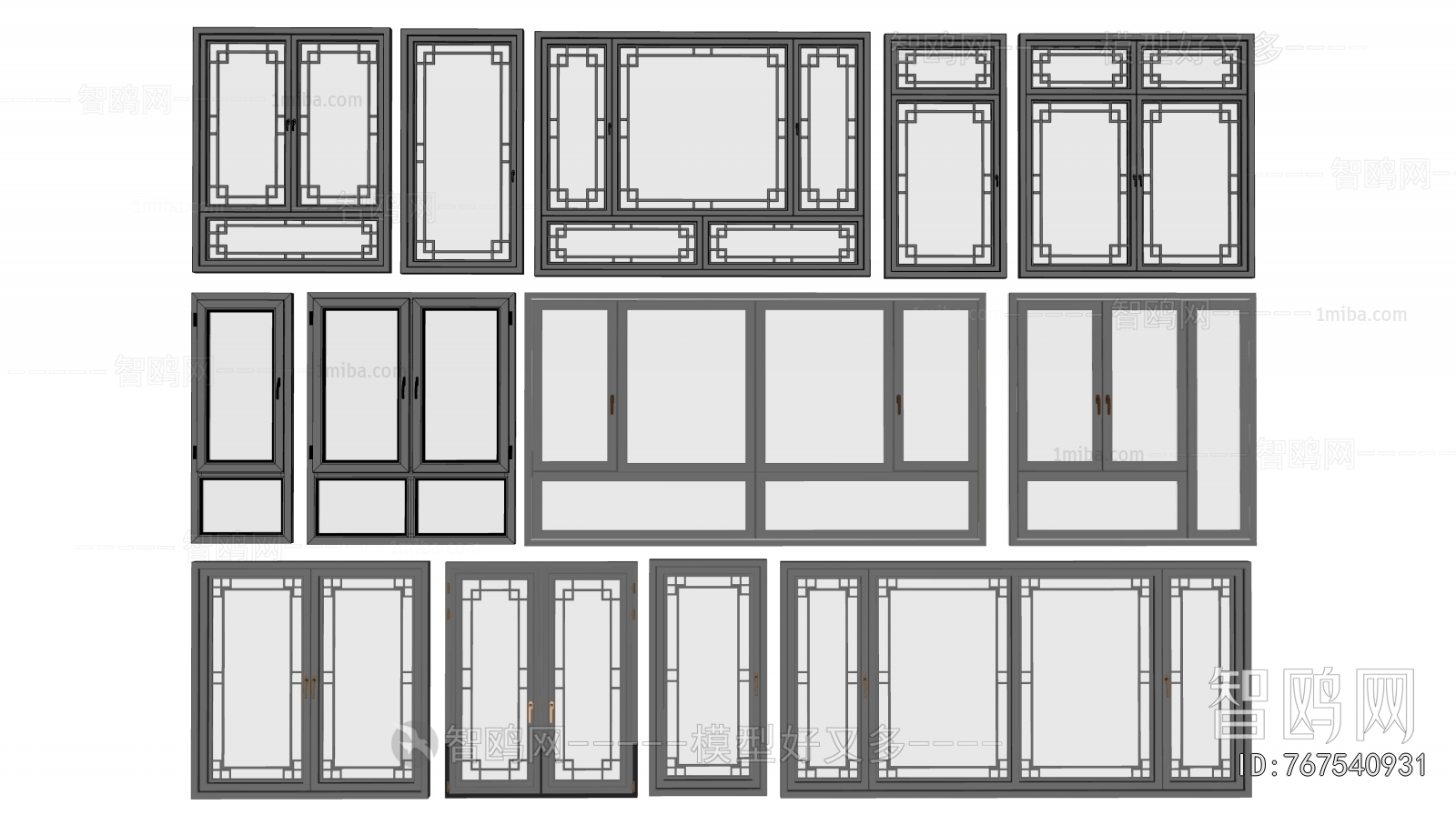 New Chinese Style Window