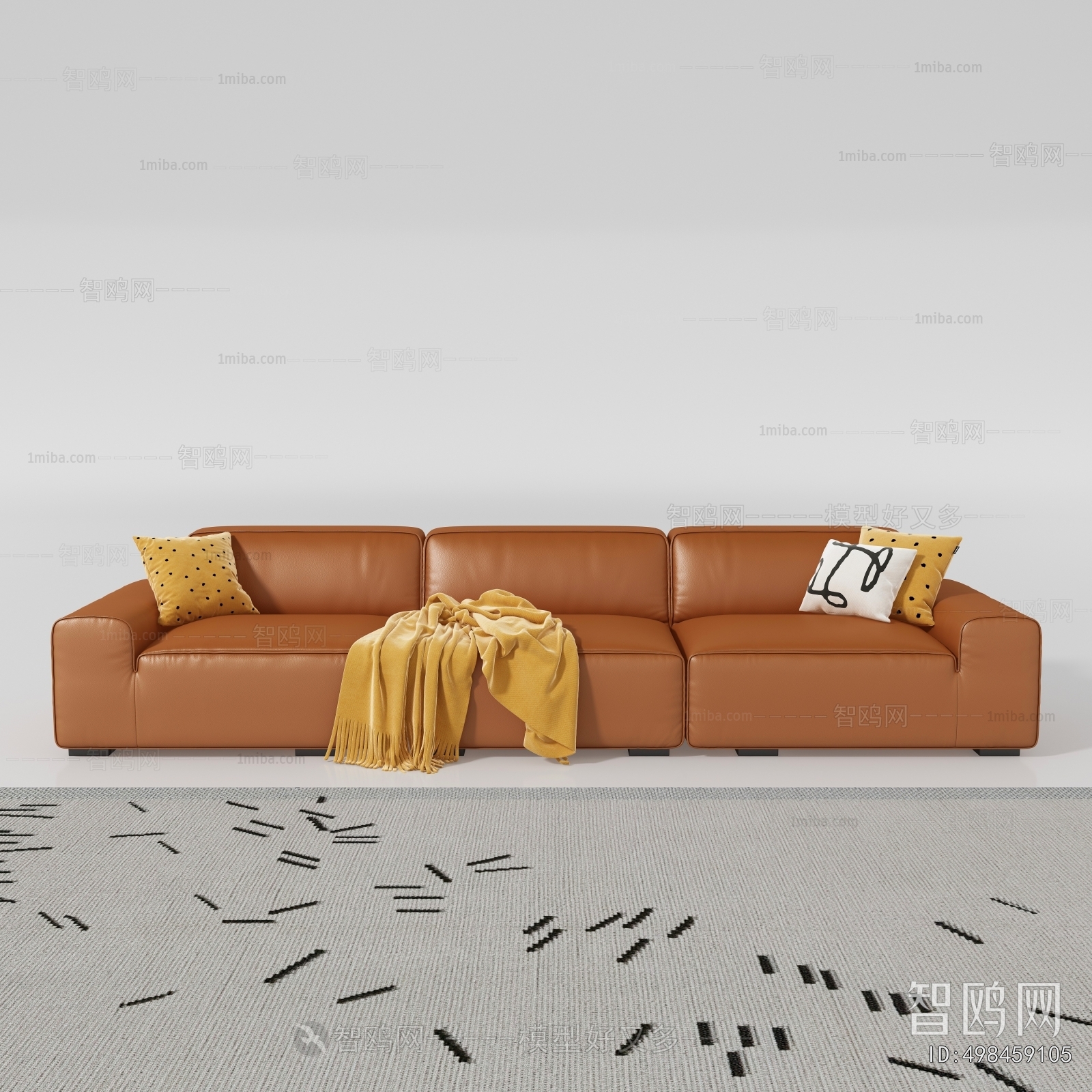Modern Three-seat Sofa