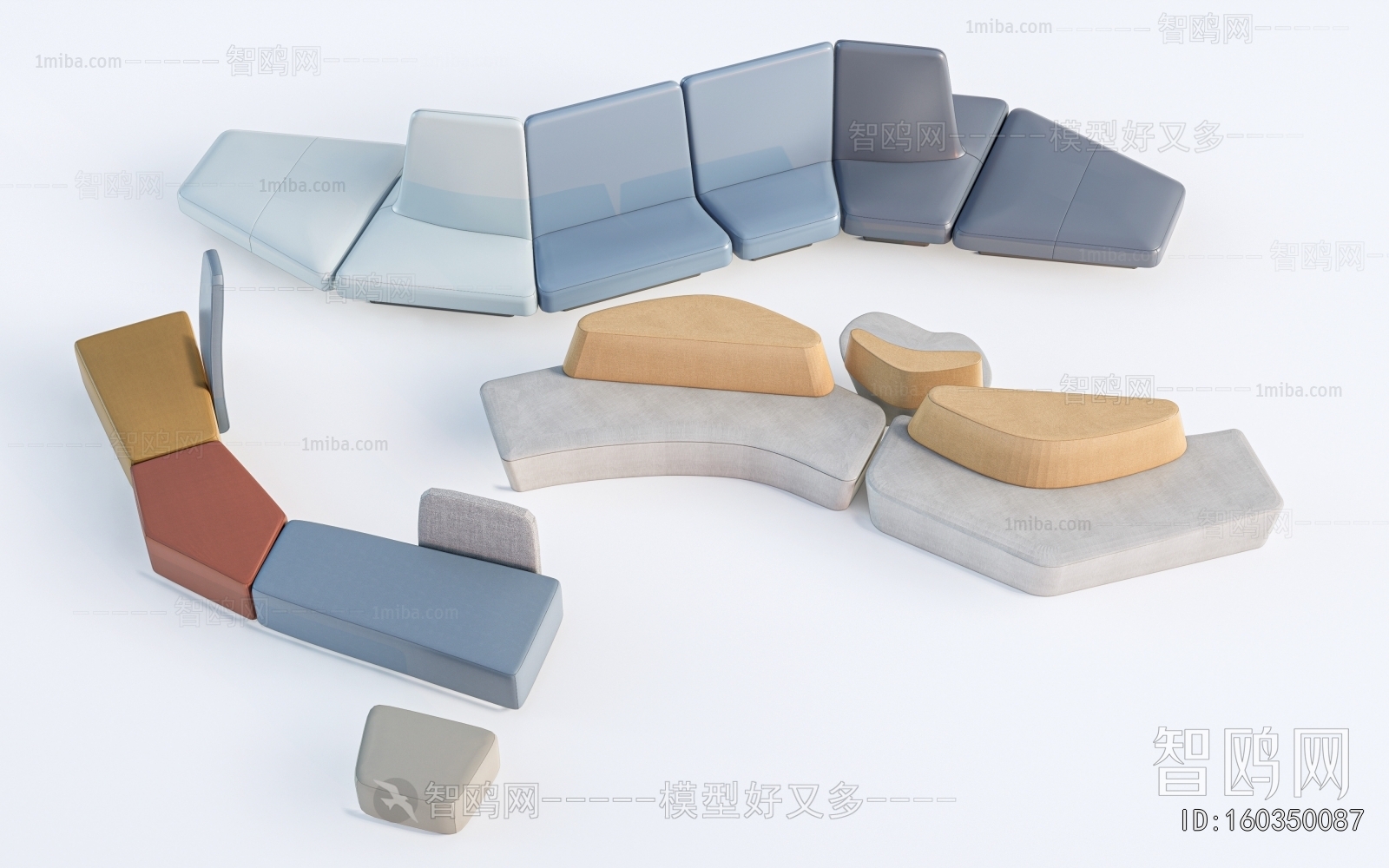 Modern Card Seat Sofa