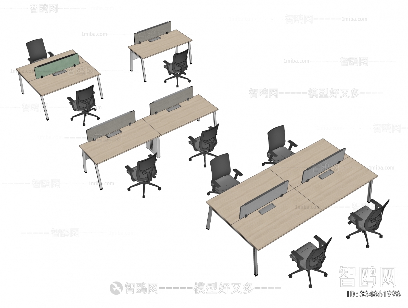 Modern Office Desk And Chair