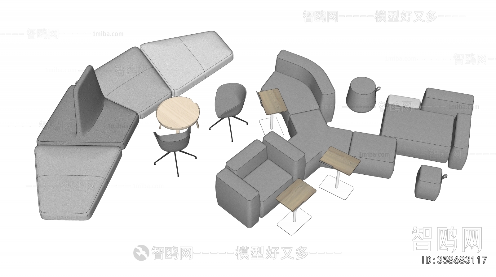 Modern Card Seat Sofa