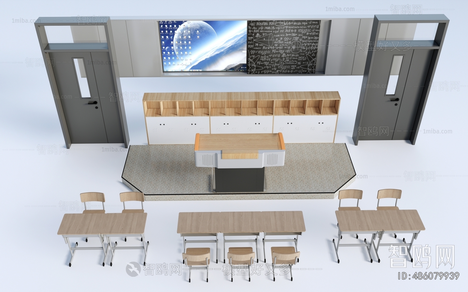 Modern Computer Desk And Chair