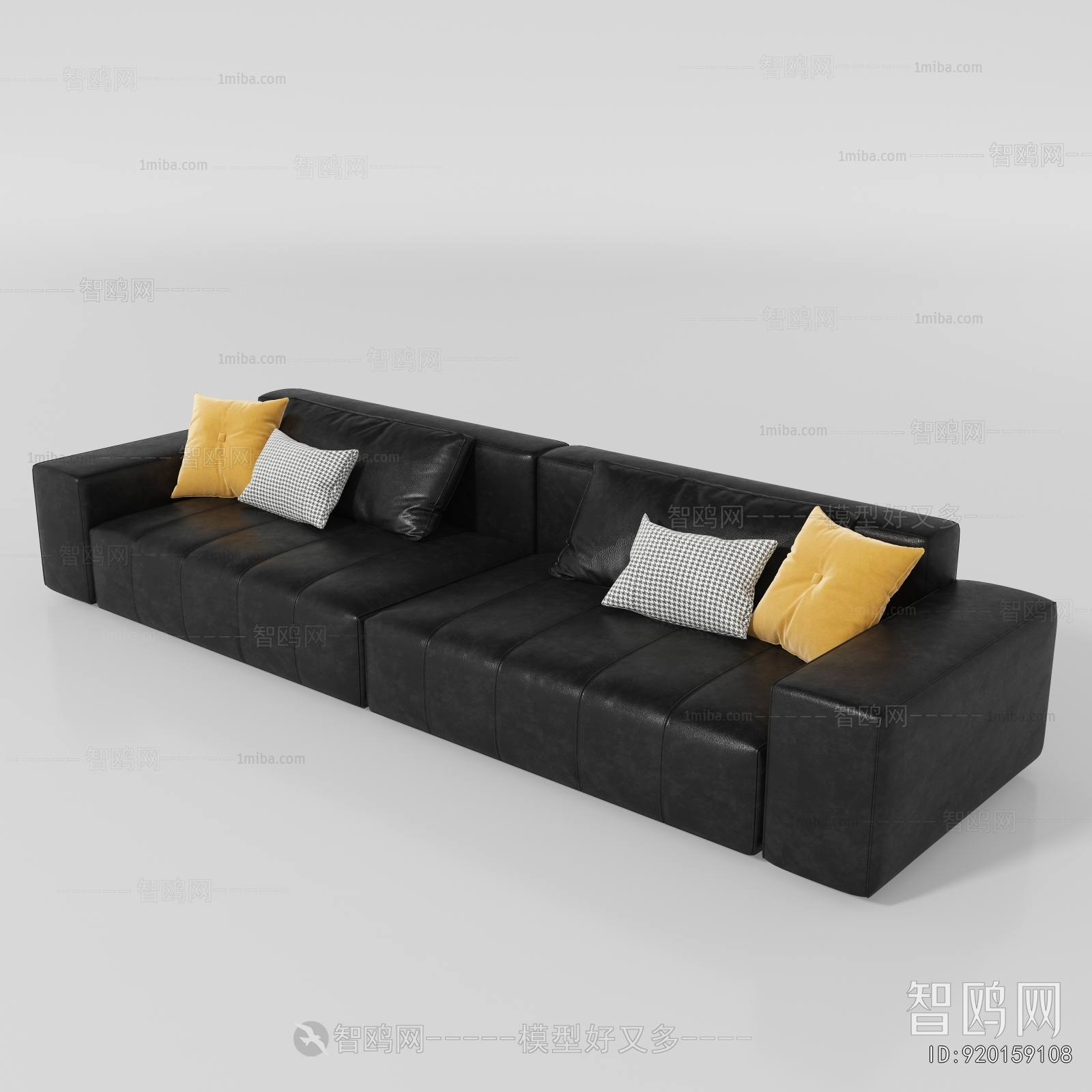 Modern Multi Person Sofa
