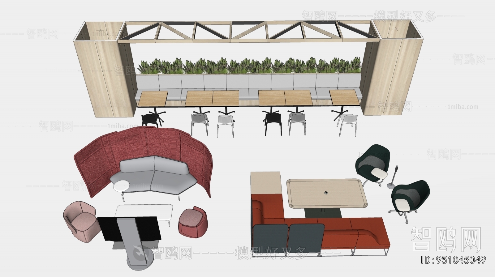 Modern Card Seat Sofa