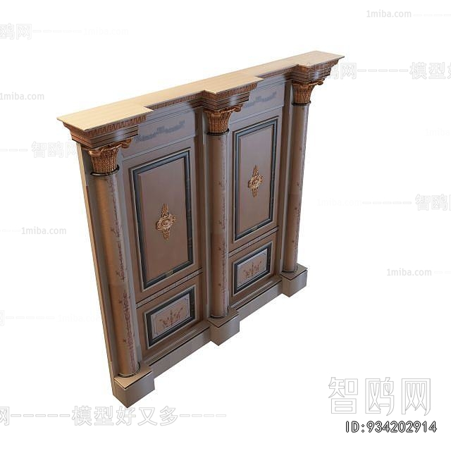 European Style TV Wall