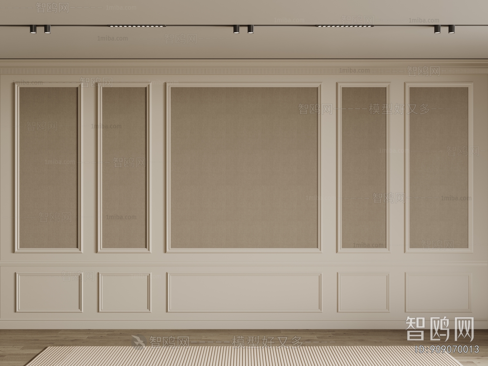 French Style TV Wall